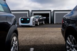 Des robots Parking à l'aéroport de Lyon